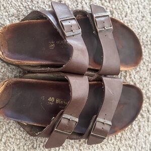 Birkenstocks brown